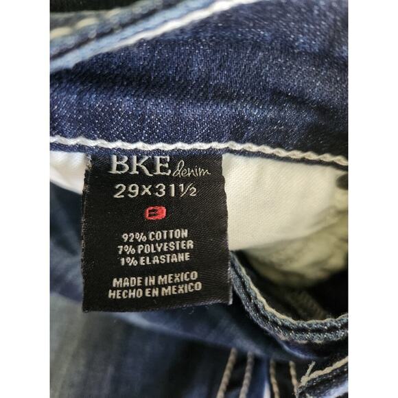 BKE Stella Bootcut Jeans Women's 29×31.5 factory distressing preppy rodeo - Picture 8 of 11